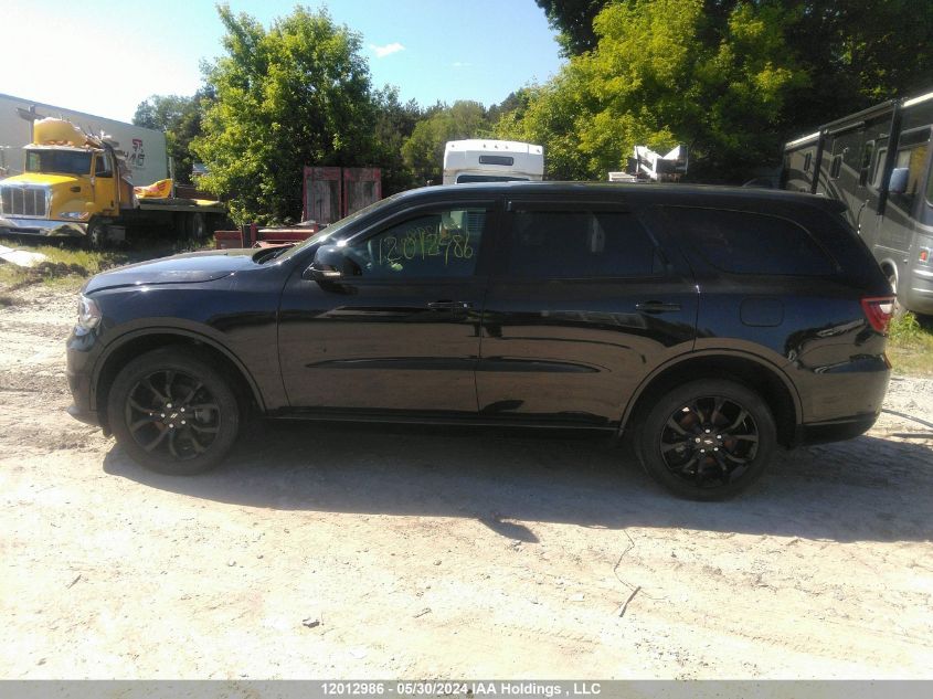 2020 Dodge Durango Gt VIN: 1C4RDJDG9LC412686 Lot: 12012986