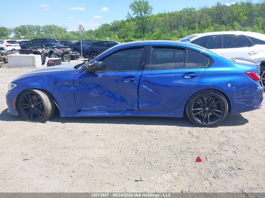2020 BMW 3 Series VIN: WBA5U9C0XLFH90886 Lot: 12012987
