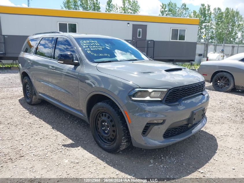 2022 Dodge Durango R/T Plus VIN: 1C4SDJCT9NC203788 Lot: 12012988