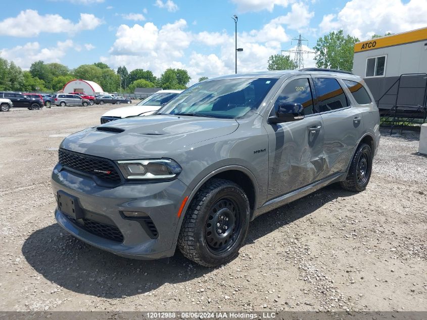 2022 Dodge Durango R/T Plus VIN: 1C4SDJCT9NC203788 Lot: 12012988