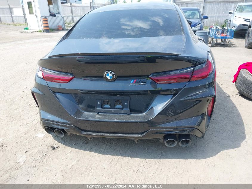 2022 BMW M8 VIN: WBSGV0C00NCJ13988 Lot: 12012993