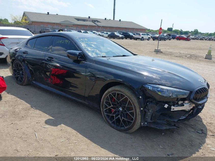 2022 BMW M8 VIN: WBSGV0C00NCJ13988 Lot: 12012993