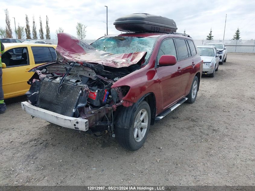 2008 Toyota Highlander Sr5 VIN: JTEES44A782074120 Lot: 12012997