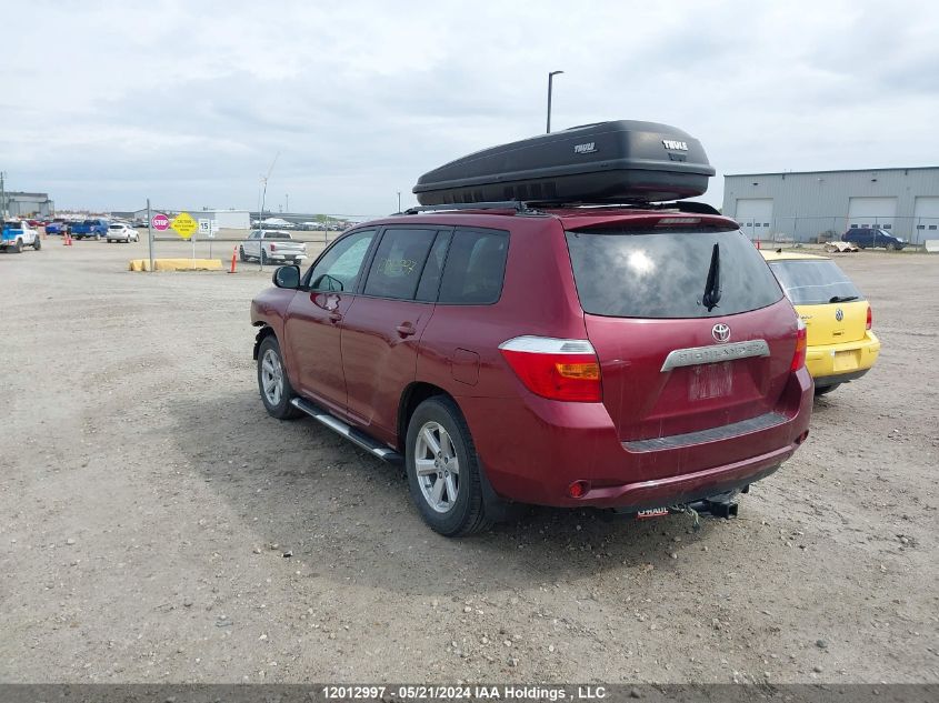 2008 Toyota Highlander Sr5 VIN: JTEES44A782074120 Lot: 12012997