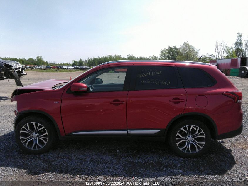 2016 Mitsubishi Outlander Se/Sel VIN: JA4JZ3AX1GZ606060 Lot: 12013001