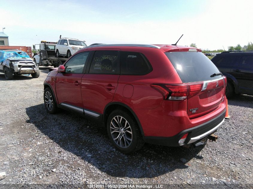 2016 Mitsubishi Outlander Se/Sel VIN: JA4JZ3AX1GZ606060 Lot: 12013001