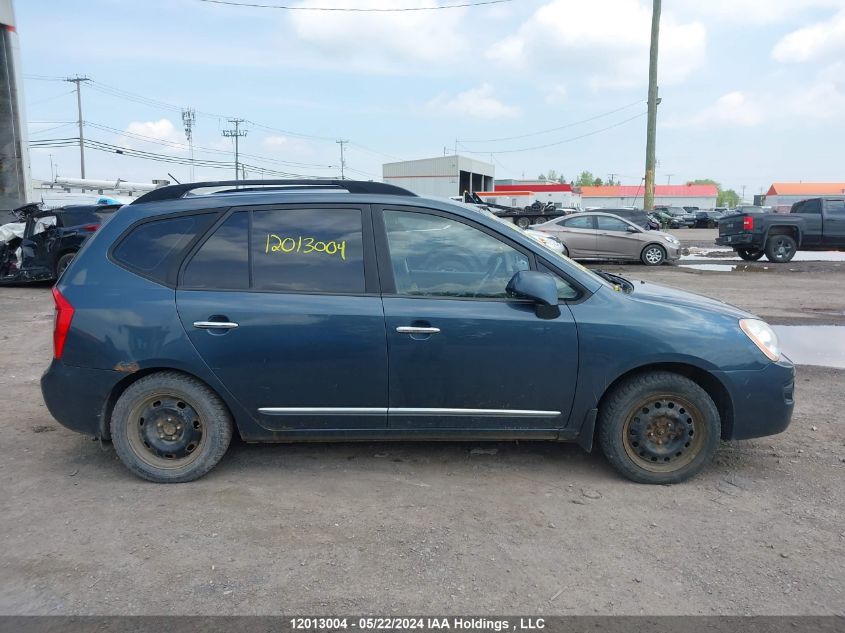 2009 Kia Rondo VIN: KNAFG528X97286592 Lot: 12013004