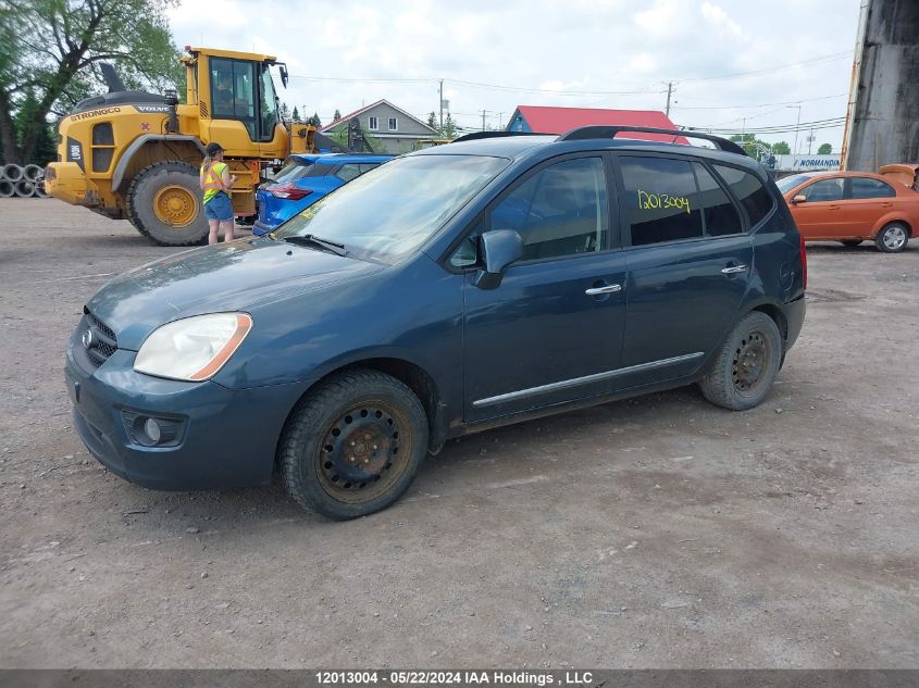 2009 Kia Rondo VIN: KNAFG528X97286592 Lot: 12013004