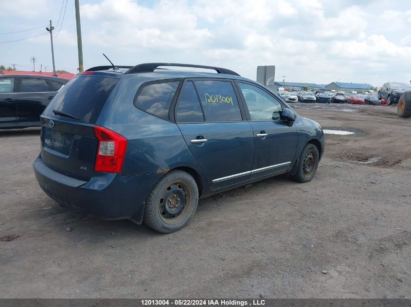 2009 Kia Rondo VIN: KNAFG528X97286592 Lot: 12013004