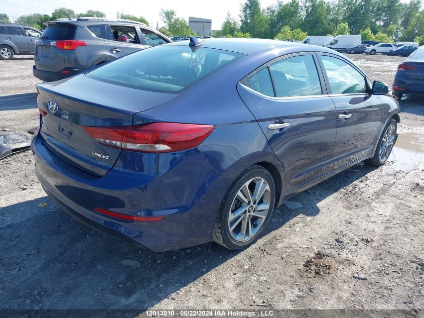 2017 Hyundai Elantra Se/Value/Limited VIN: KMHD84LF9HU255456 Lot: 12013010