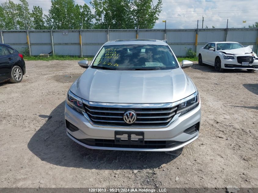 2021 Volkswagen Passat VIN: 1VWBA7A31MC012781 Lot: 12013013