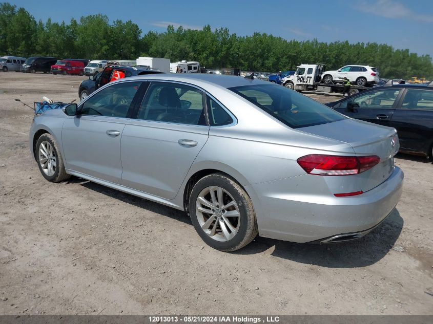 2021 Volkswagen Passat VIN: 1VWBA7A31MC012781 Lot: 12013013