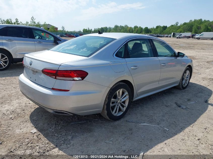 2021 Volkswagen Passat VIN: 1VWBA7A31MC012781 Lot: 12013013