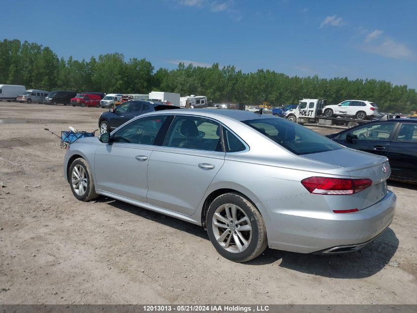 2021 Volkswagen Passat VIN: 1VWBA7A31MC012781 Lot: 12013013