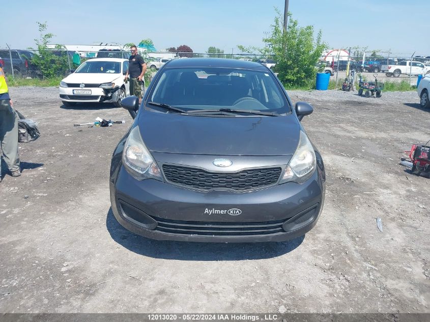 2014 Kia Rio VIN: KNADM4A32E6399274 Lot: 12013020