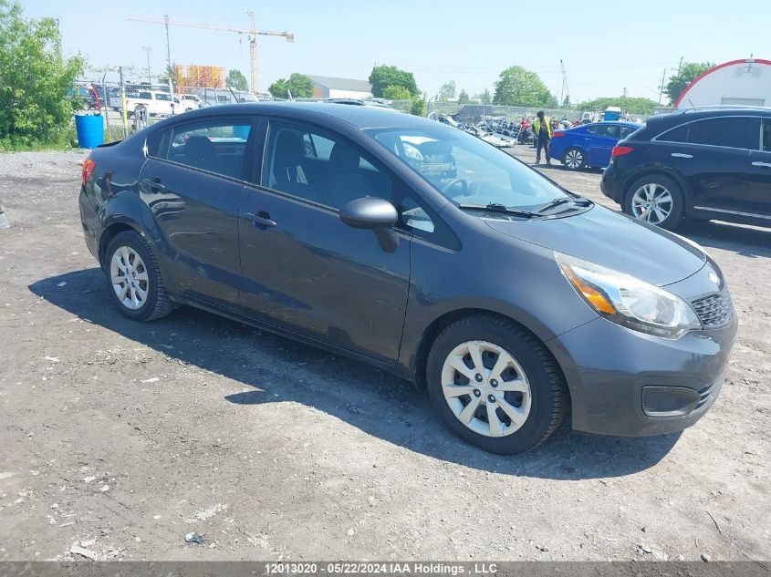 2014 Kia Rio VIN: KNADM4A32E6399274 Lot: 12013020