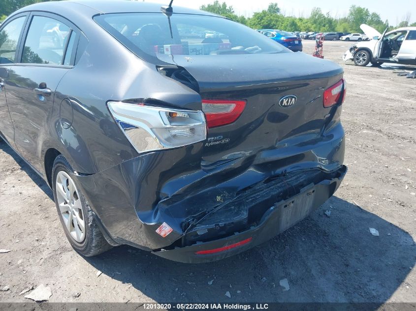 2014 Kia Rio VIN: KNADM4A32E6399274 Lot: 12013020