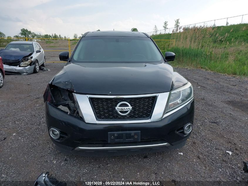 2013 Nissan Pathfinder S/Sv/Sl/Platinum VIN: 5N1AR2MM7DC636613 Lot: 12013025