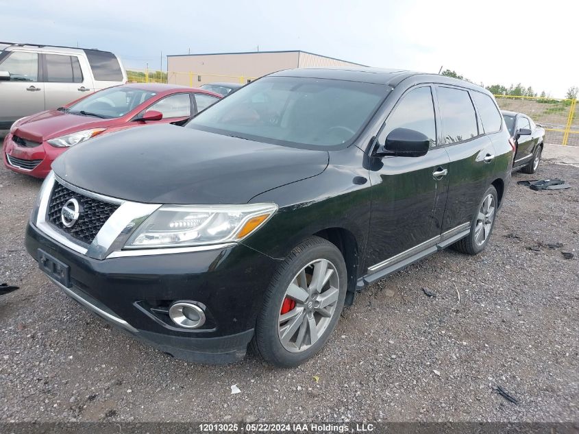 2013 Nissan Pathfinder S/Sv/Sl/Platinum VIN: 5N1AR2MM7DC636613 Lot: 12013025