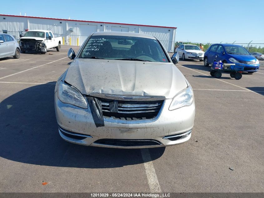 2013 Chrysler 200 Lx VIN: 1C3CCBAB0DN697134 Lot: 12013029