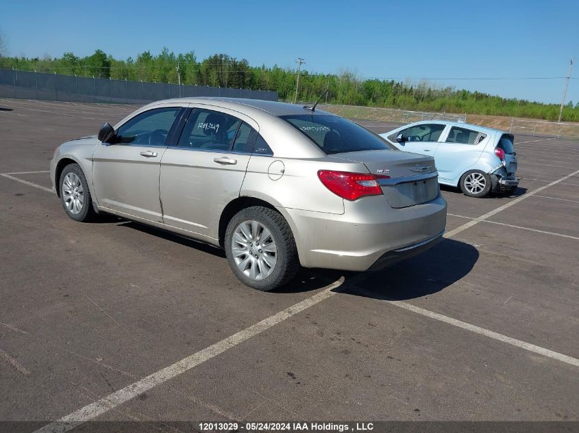 2013 Chrysler 200 Lx VIN: 1C3CCBAB0DN697134 Lot: 12013029