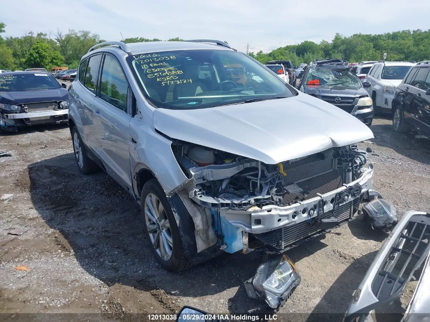 2018 Ford Escape Titanium VIN: 1FMCU9J94JUB56888 Lot: 12013038