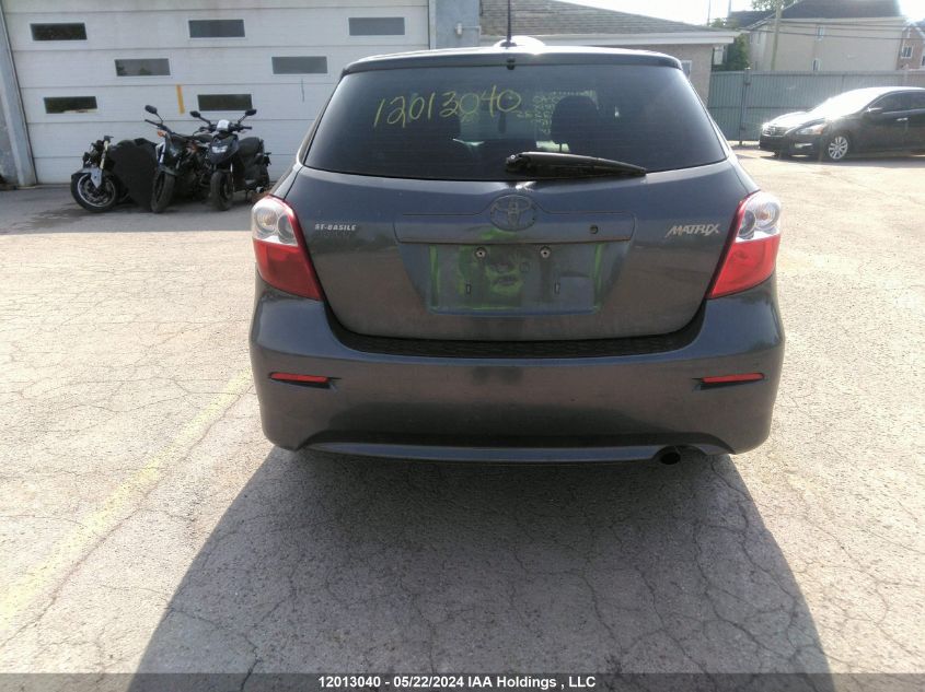 2009 Toyota Matrix VIN: 2T1KU40E69C092525 Lot: 12013040