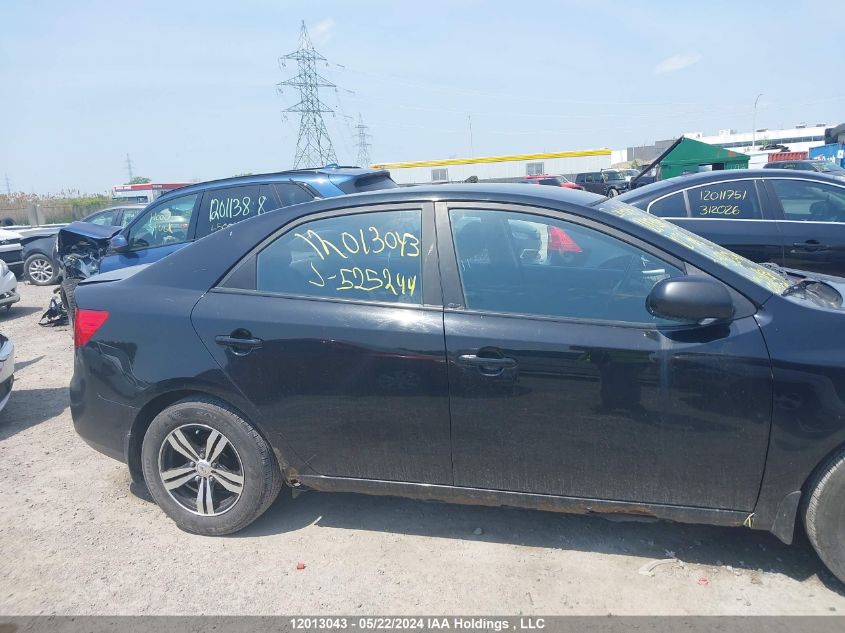 2012 Kia Forte VIN: KNAFT4A23C5525244 Lot: 12013043