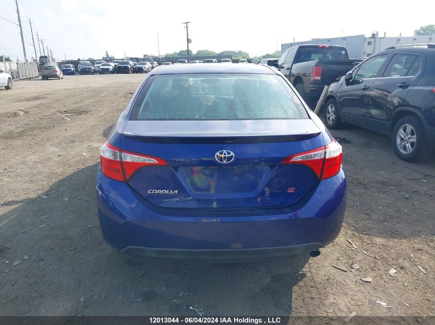 2016 Toyota Corolla L/Le/Le Pls/Prm/S/S Pls VIN: 2T1BURHE2GC745253 Lot: 12013044