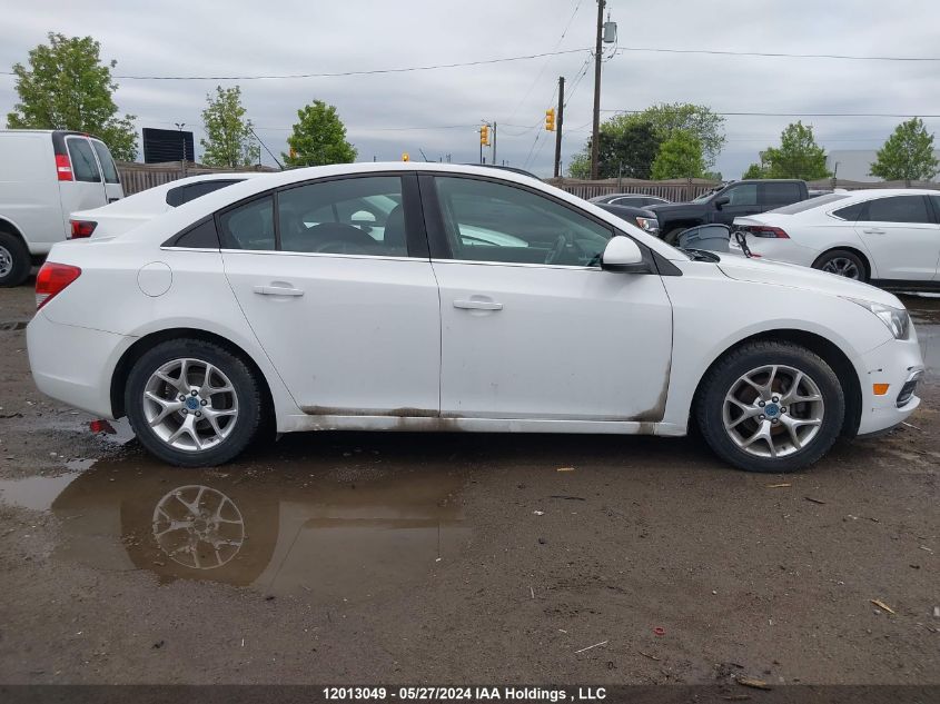 2016 Chevrolet Cruze Limited Lt VIN: 1G1PF5SB3G7107952 Lot: 12013049