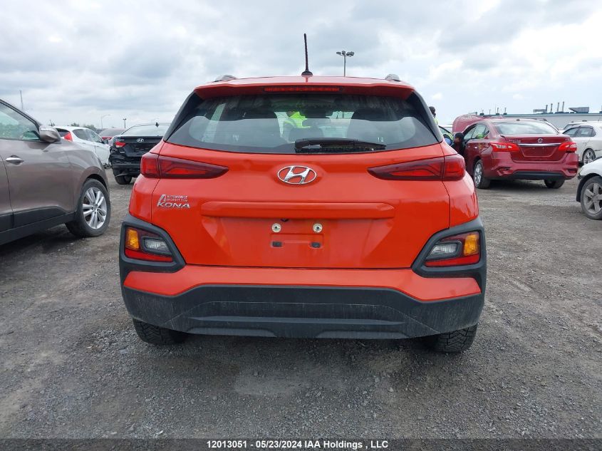 2019 Hyundai Kona VIN: KM8K12AA0KU327000 Lot: 12013051