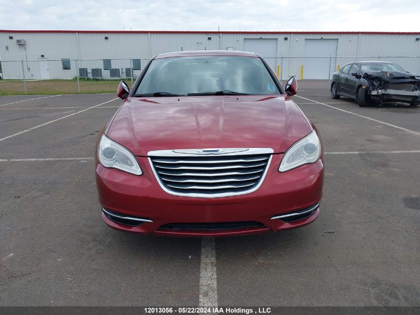 2011 Chrysler 200 Lx VIN: 1C3BC4FB1BN542833 Lot: 12013056