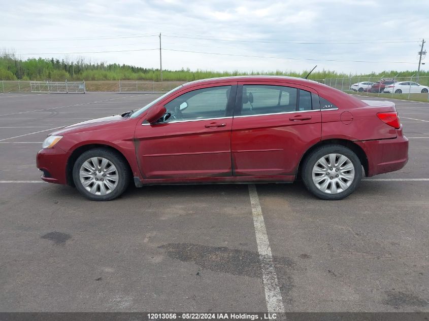 2011 Chrysler 200 Lx VIN: 1C3BC4FB1BN542833 Lot: 12013056