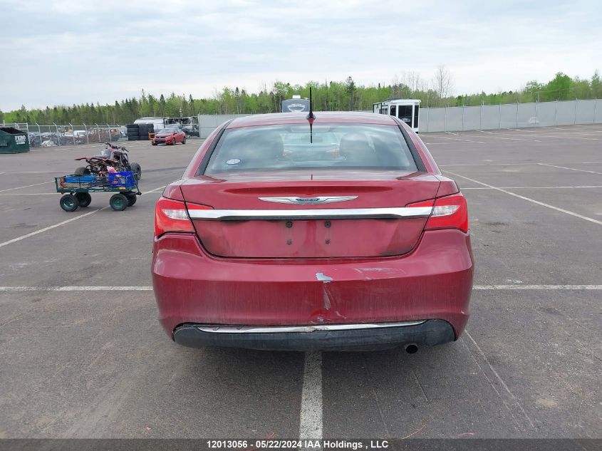 2011 Chrysler 200 Lx VIN: 1C3BC4FB1BN542833 Lot: 12013056