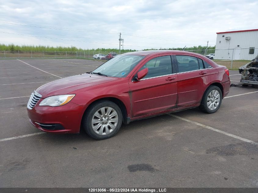 2011 Chrysler 200 Lx VIN: 1C3BC4FB1BN542833 Lot: 12013056