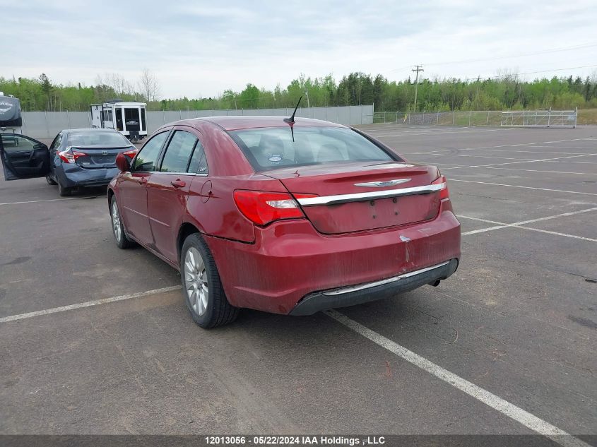 2011 Chrysler 200 Lx VIN: 1C3BC4FB1BN542833 Lot: 12013056