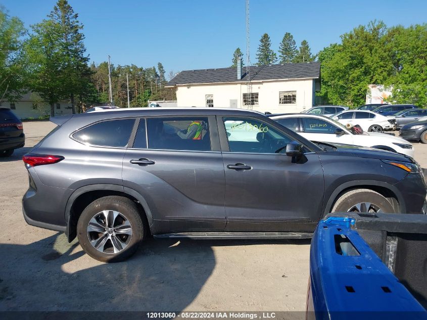 2023 Toyota Highlander Hybrid Xle/Hybrid Bronze Edition VIN: 5TDKBRCH7PS119793 Lot: 12013060