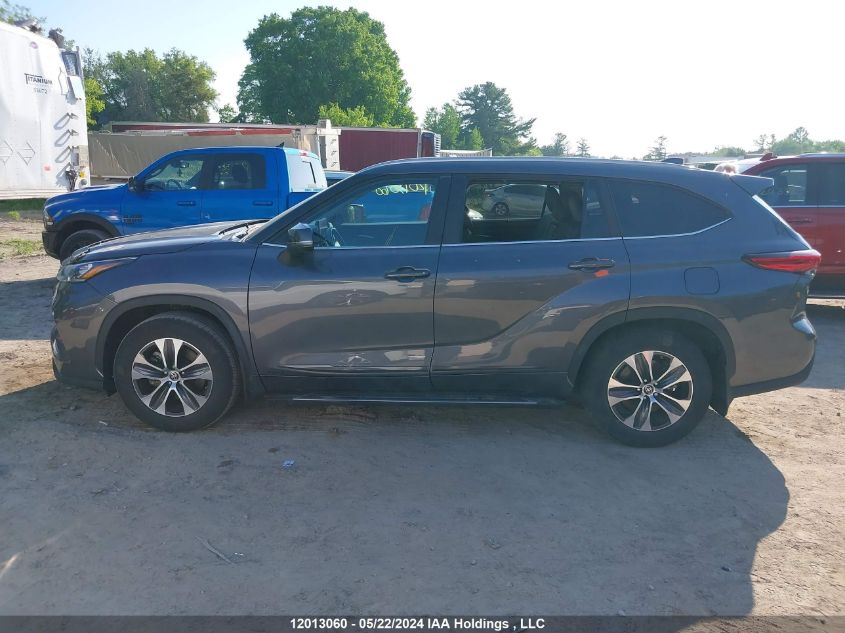 2023 Toyota Highlander Hybrid Xle/Hybrid Bronze Edition VIN: 5TDKBRCH7PS119793 Lot: 12013060