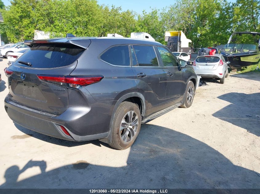 2023 Toyota Highlander Hybrid Xle/Hybrid Bronze Edition VIN: 5TDKBRCH7PS119793 Lot: 12013060