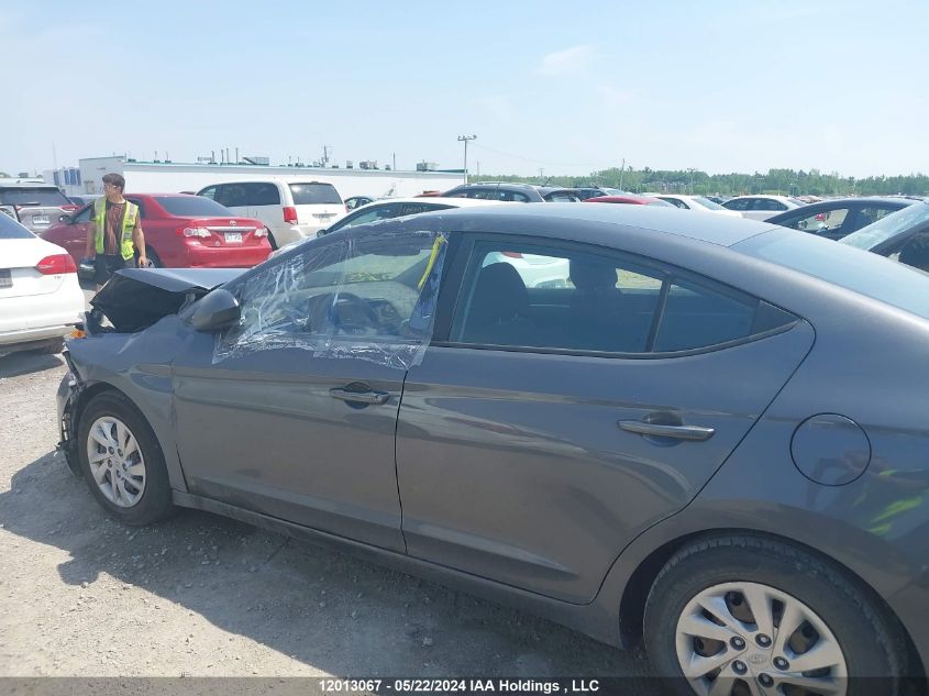 2019 Hyundai Elantra Essential VIN: KMHD74LFXKU735645 Lot: 12013067