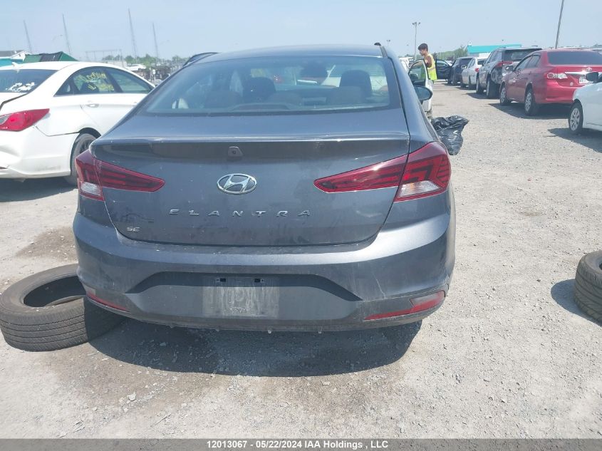 2019 Hyundai Elantra Essential VIN: KMHD74LFXKU735645 Lot: 12013067