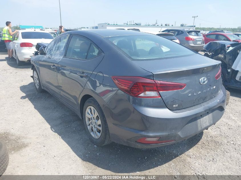 2019 Hyundai Elantra Essential VIN: KMHD74LFXKU735645 Lot: 12013067