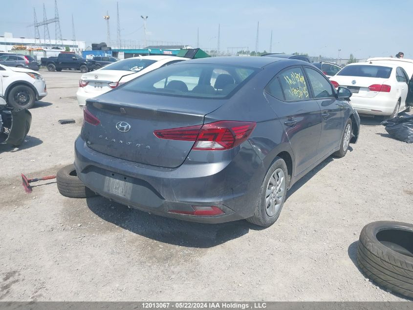 2019 Hyundai Elantra Essential VIN: KMHD74LFXKU735645 Lot: 12013067