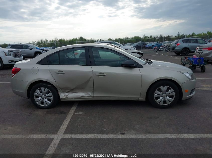 2014 Chevrolet Cruze VIN: 1G1PL5SH0E7417857 Lot: 12013070