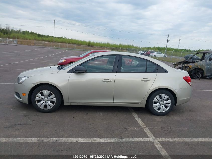 2014 Chevrolet Cruze VIN: 1G1PL5SH0E7417857 Lot: 12013070