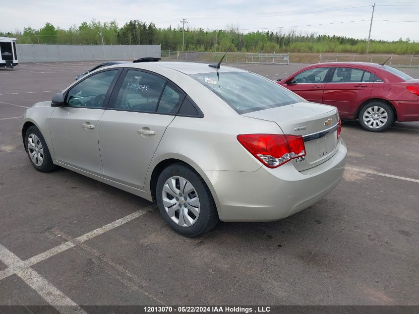 2014 Chevrolet Cruze VIN: 1G1PL5SH0E7417857 Lot: 12013070