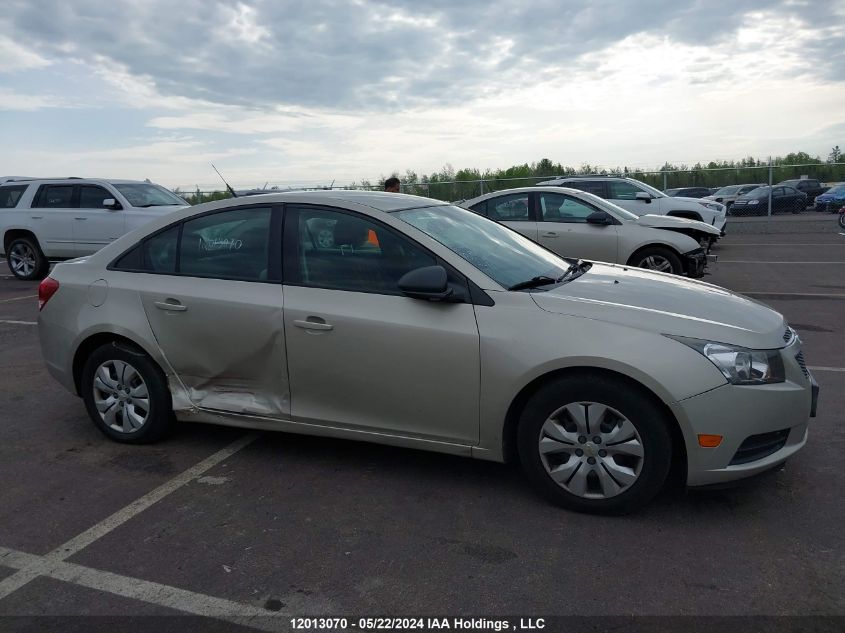 2014 Chevrolet Cruze VIN: 1G1PL5SH0E7417857 Lot: 12013070