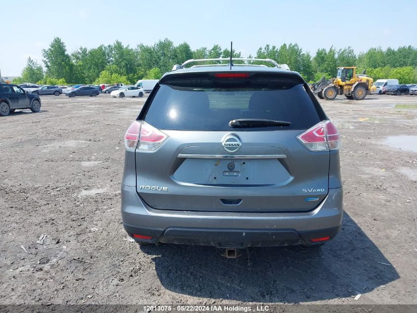 2014 Nissan Rogue S/Sl/Sv VIN: 5N1AT2MV6EC795683 Lot: 12013075