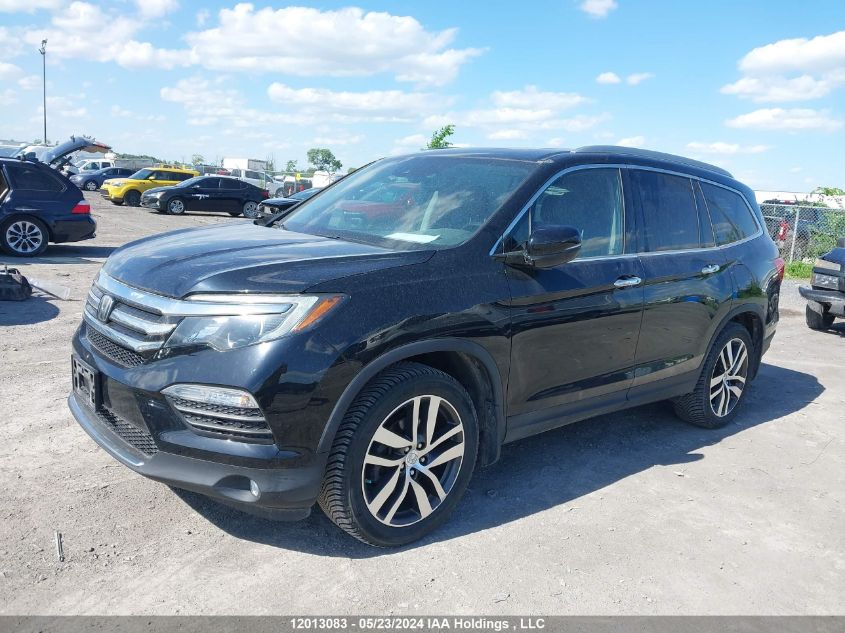 2016 Honda Pilot VIN: 5FNYF6H94GB505512 Lot: 12013083