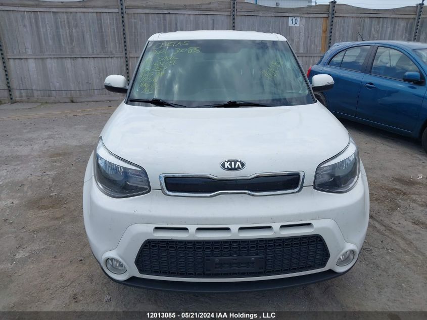 2016 Kia Soul + VIN: KNDJP3A5XG7404081 Lot: 12013085